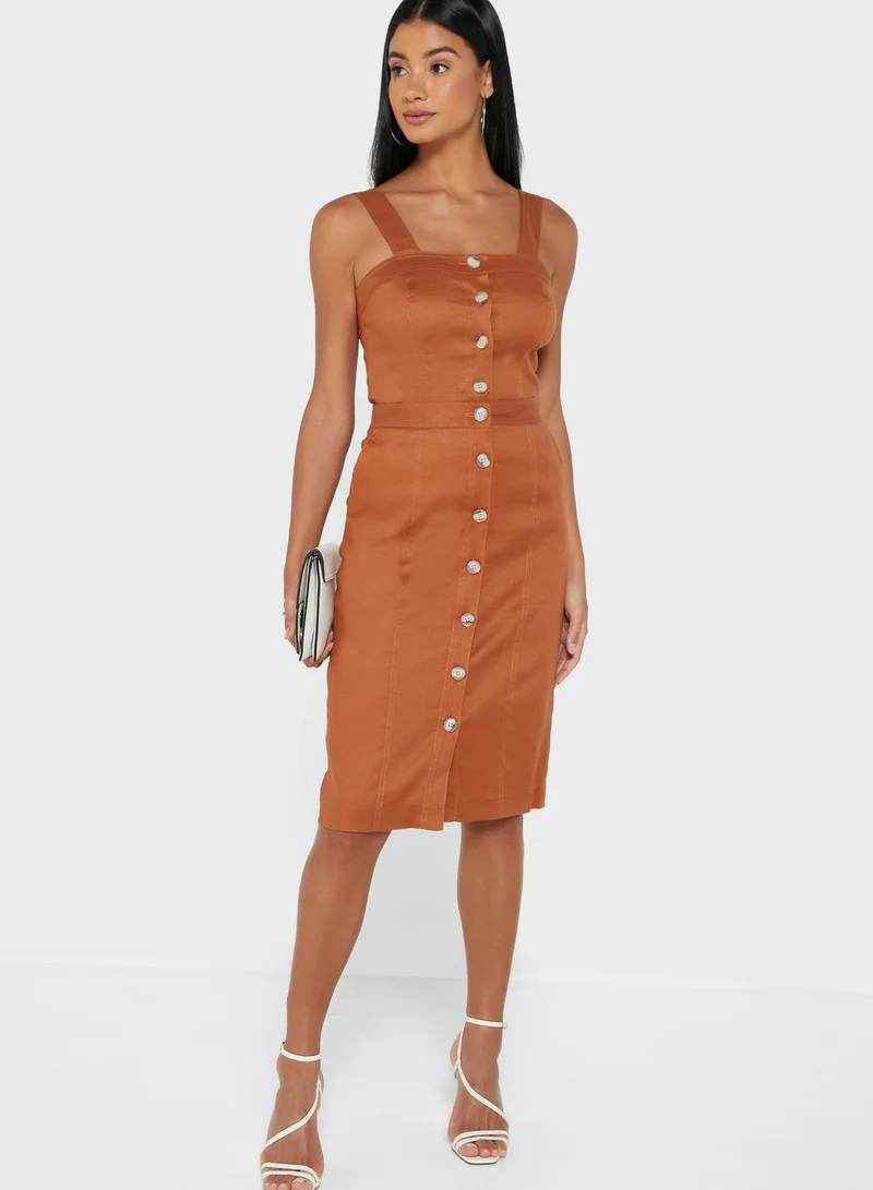 BANANA REPUBLIC Button Detail Skirt