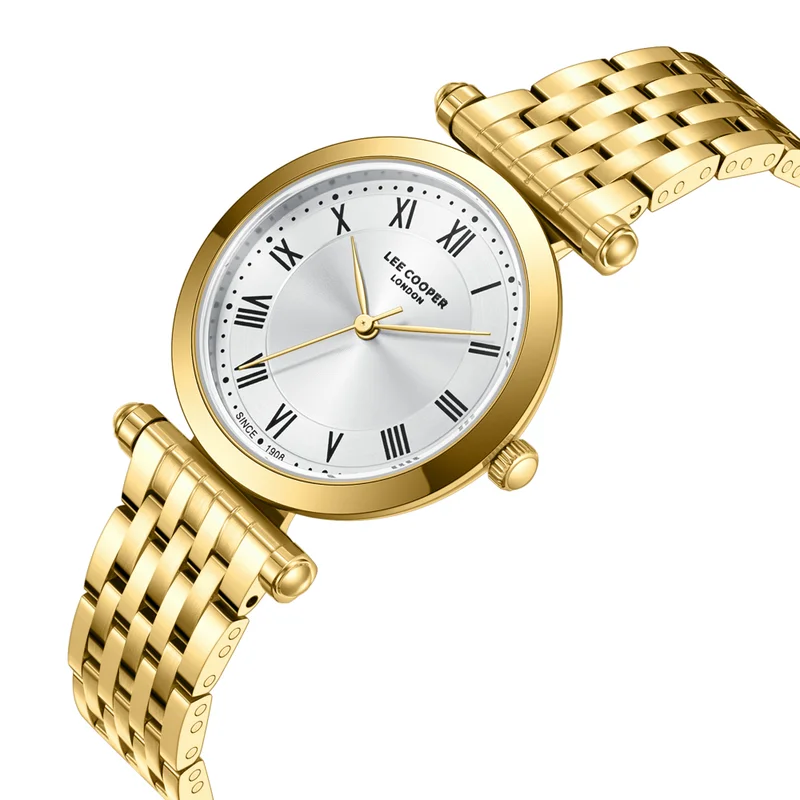 لي كوبر Women's Metal Analog Watch LC08290.130 - 44 mm