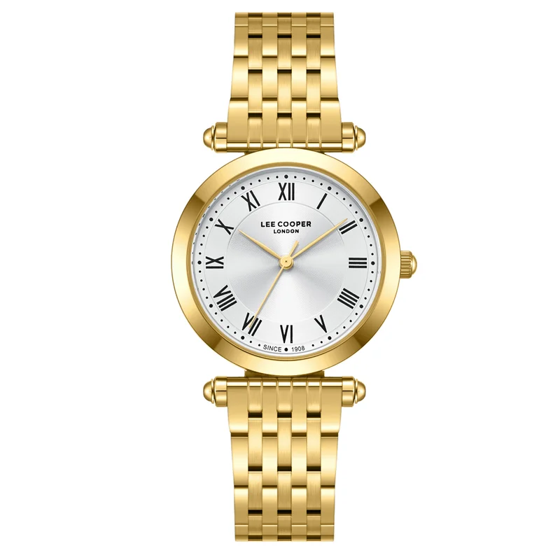 لي كوبر Women's Metal Analog Watch LC08290.130 - 44 mm