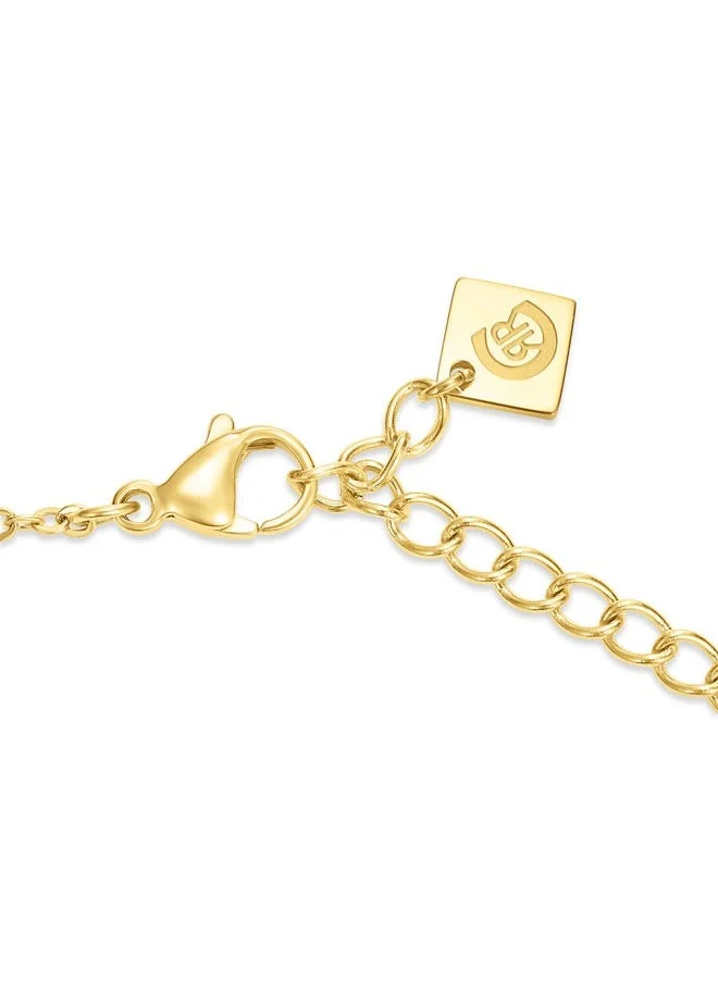 CERRUTI 1881 Gabriella Gold Plated Small Necklace with Crystals for women