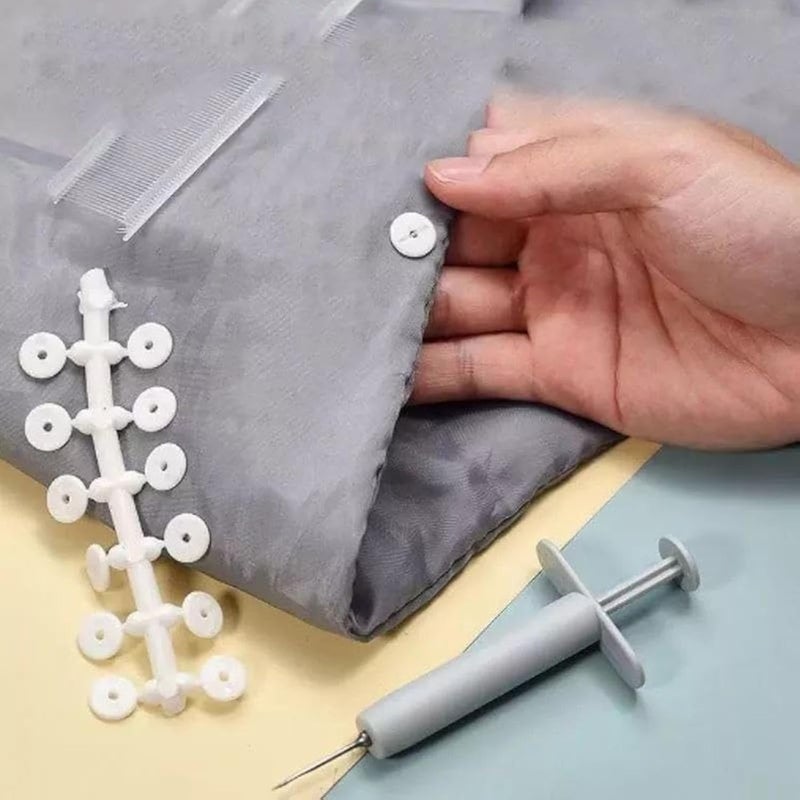 Bed Skirt Clip Clip Pen Bed Sheet Fixing Needle - 1 Piece with 24 Buttons - Image 1