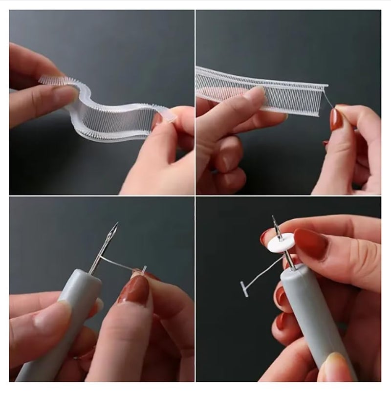 Bed Skirt Clip Clip Pen Bed Sheet Fixing Needle - 1 Piece with 24 Buttons - Image 2