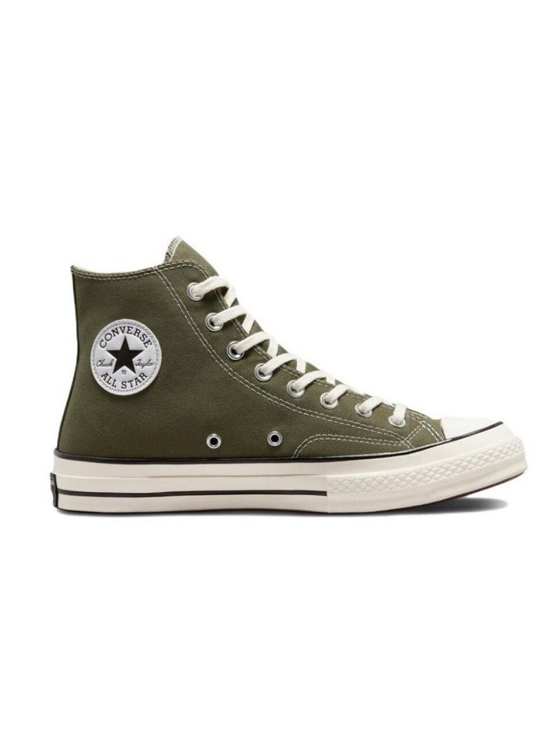 CONVERSE - Classic High Top Sneaker Olive Green - Image 1