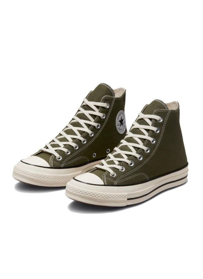 CONVERSE - Classic High Top Sneaker Olive Green - Image 1