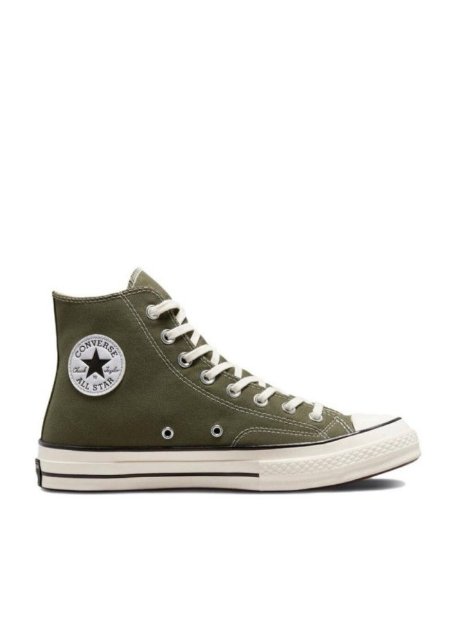 CONVERSE Classic High Top Sneaker Olive Green - Image 1