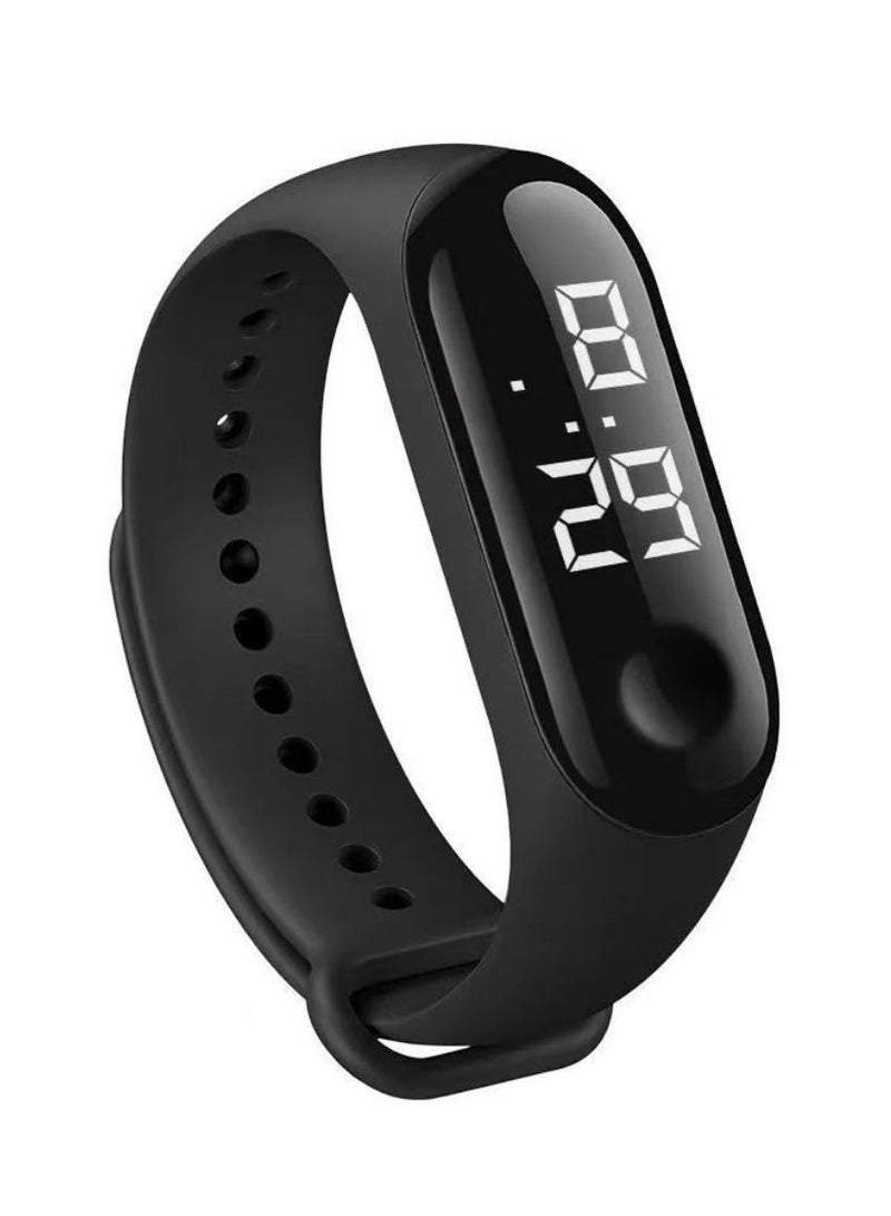 Waterproof M3 White Light Touch Screen LED Watch Small Gift E-commerce Popular Student LED Electronic Watch  - Image 1