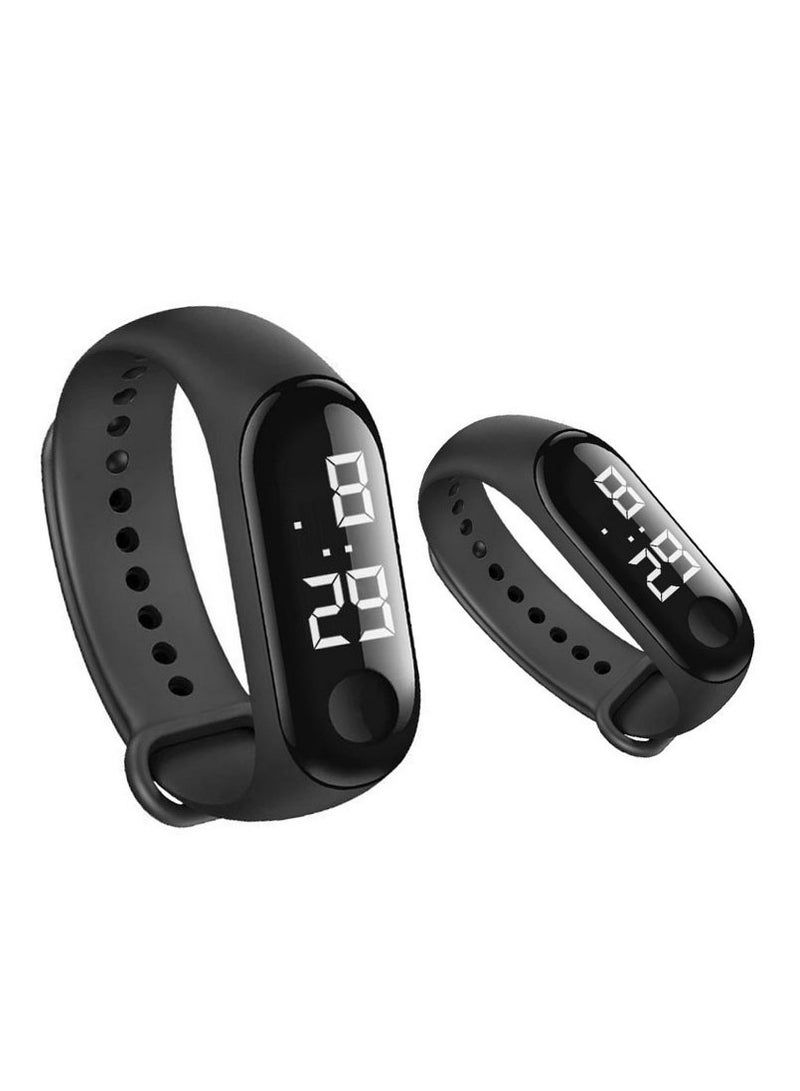 Waterproof M3 White Light Touch Screen LED Watch Small Gift E-commerce Popular Student LED Electronic Watch  - Image 4