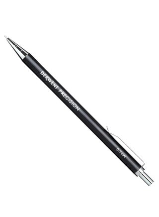 Derwent Precision Mechanical Pencil 0.7 Mm With Hb Leads And Erasers|Black - pzsku/Z4BB5277C7B5172EFEC30Z/45/_/1736426617/df67cb0a-8f28-4b11-8c97-66c2e22a0e2f