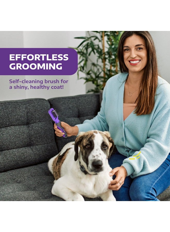 Hertzko Dematting Comb for Dogs by Hertzko - Grooming Tool for Long and Short Haired Pets - Matted Cat Fur Remover for Small Dogs, Cats, and Rabbits - Tangle and Knot Remover Brush - Image 4