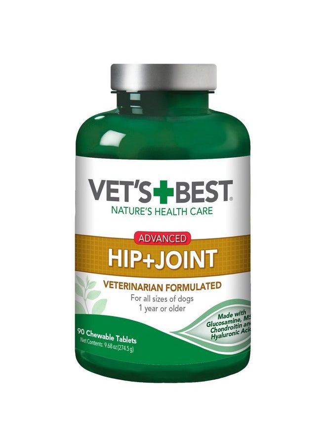 Vet's Best Vet's Best Advanced Hip & Joint Dog Supplements | Formulated with Glucosamine and Chondroitin to Support Dog Joint and Cartilage Health (3165810242)  - Image 1