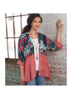 Simplicity 8172 Easy To Sew Misses' Kimono Sewing Pattern Kit Code 8172 Sizes Xxs Xxl  - Image 5