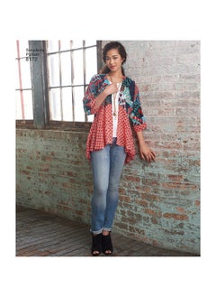 Simplicity 8172 Easy To Sew Misses' Kimono Sewing Pattern Kit Code 8172 Sizes Xxs Xxl  - Image 4