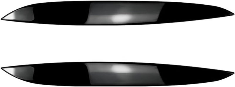 QASULER Headlight Eyebrow Eyelids Cover Trim for Golf 4 - Image 1