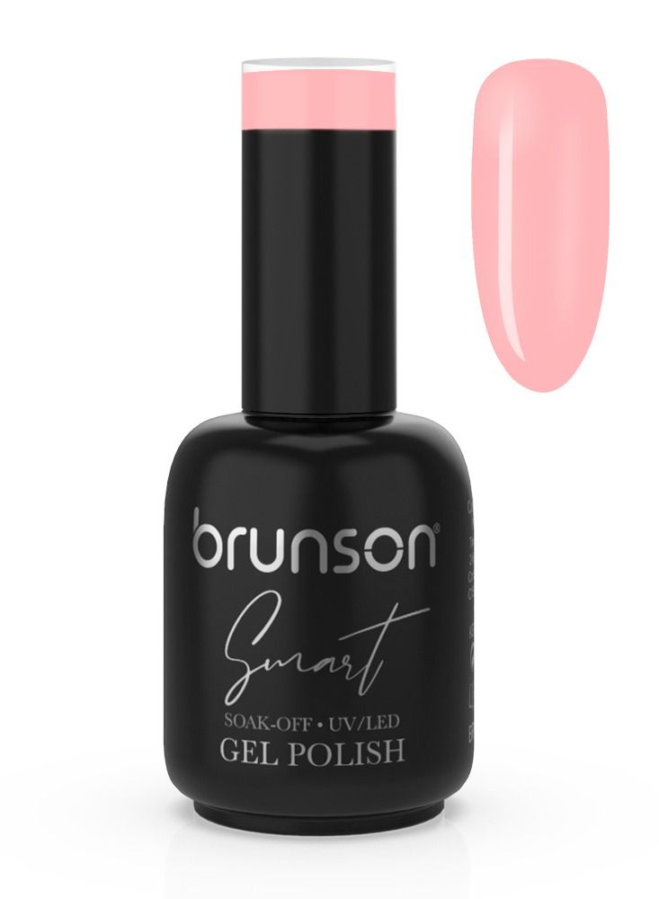 Gel Nail Polish, 15ml Smart Gel Nails Glossy Shine Finish Long Lasting Soak off UV/LED Gel Polish for Nail Art French Manicure Pedicure Salon Quality Chip Resistant Gel Nail Extensions UV Gel
