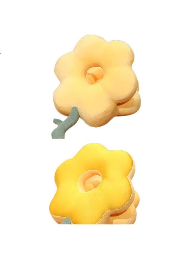 Avivi Aiwei Nap Pillow, Elementary School Student Office Nap Aid, Children'S Prone Sleeping Pillow, Sleeping Hug Pillow, 30*40 Sunflower Yellow - Image 3