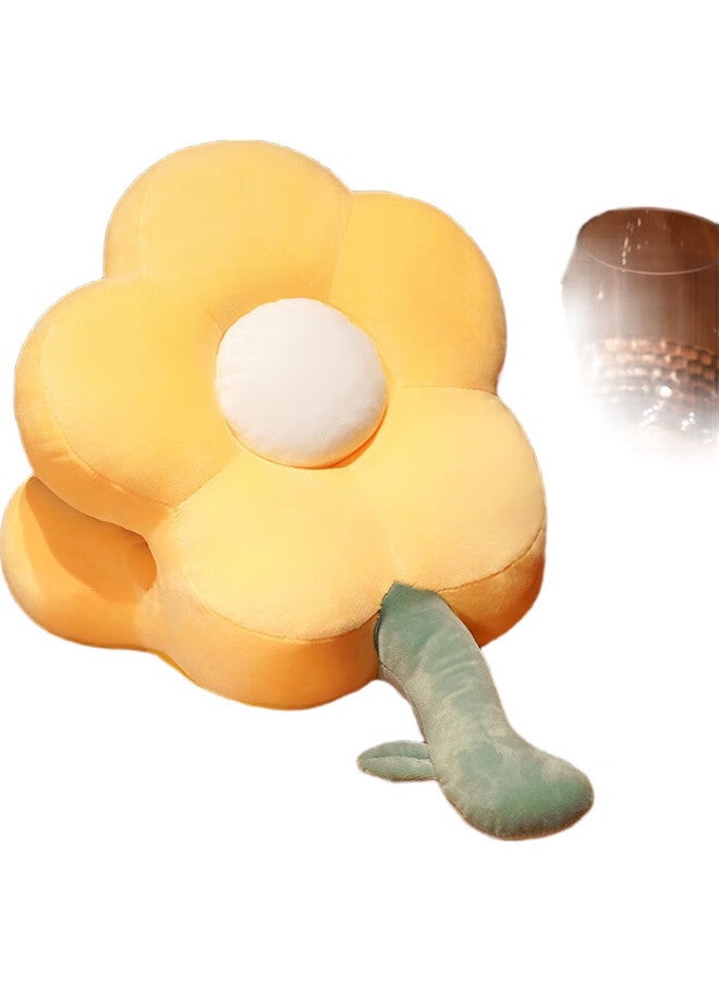 Avivi Aiwei Nap Pillow, Elementary School Student Office Nap Aid, Children'S Prone Sleeping Pillow, Sleeping Hug Pillow, 30*40 Sunflower Yellow - Image 2