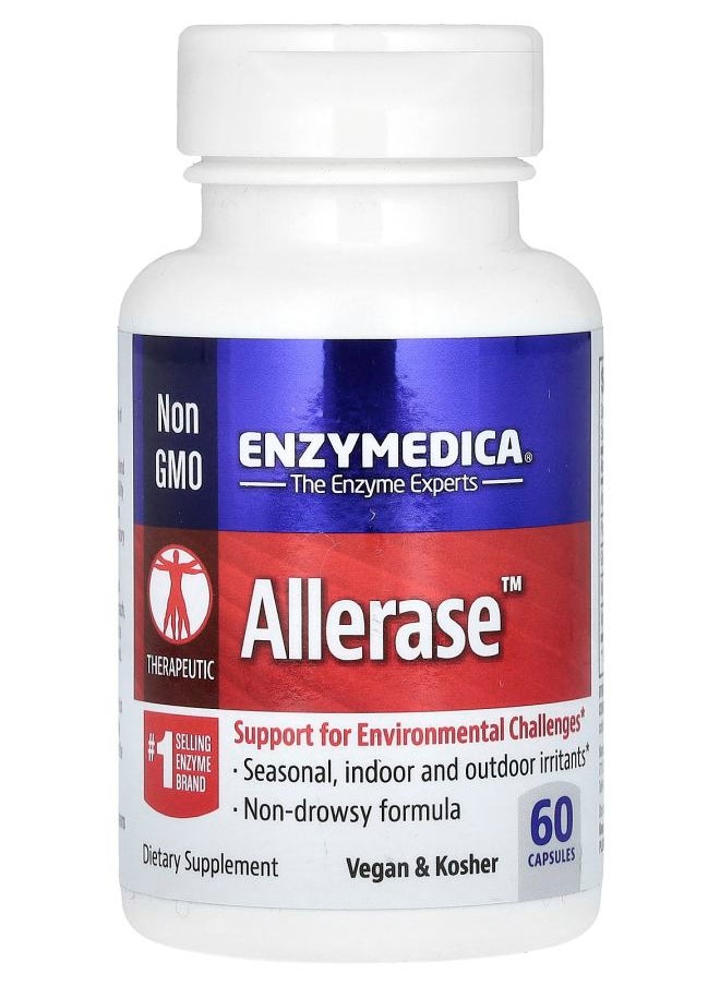 ENZYMEDICA Allerase 60 Capsules 