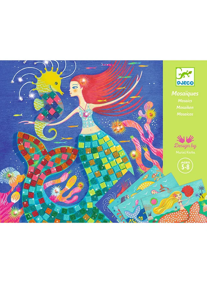 DJECO The Mermaids Song Mosaic Kit