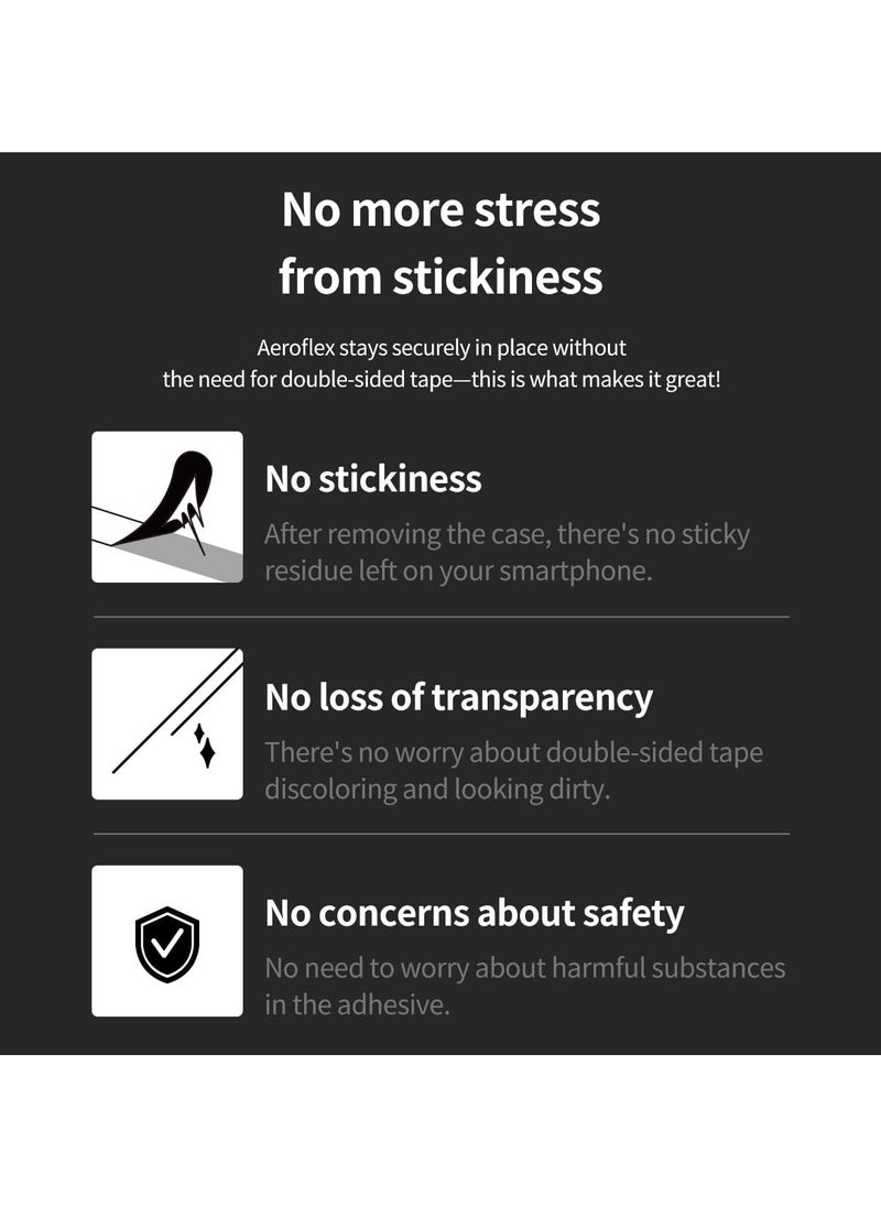 araree - araree Aero Flex Samsung Galaxy Z Flip 6 Case with Hinge Protection Protective Slim Cover Protective Body (PC) with Hinge Protector TPU Compatible with Samsung Galaxy Z Flip 6 5G - Cream - Image 1