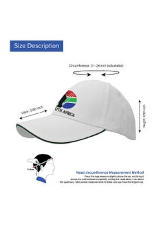 South Africa Sports Fans Cricket Cap - Metal Adjustable Buckle Closure Cap for Men and Women - South Africa Sports Cricket Caps for Fans - Unisex Cricket Cap for Sports Matches - pzsku/Z4BB5993CB0B8D216450DZ/45/_/1718343760/fdca8b52-bd39-4203-b0b1-2e1d169f26d7