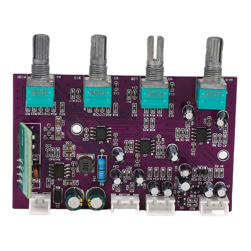 HiFi NE5532 Preamplifier Board With Output And Mute Circuit For Sound Equipment And Power Amplifiers - Image 2