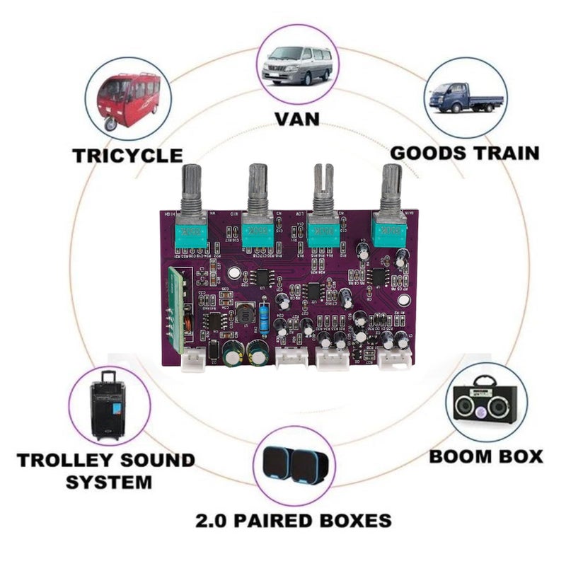 HiFi NE5532 Preamplifier Board With Output And Mute Circuit For Sound Equipment And Power Amplifiers - Image 5