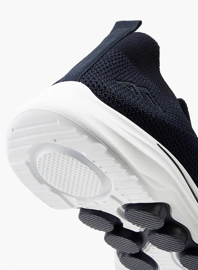 Oaklan by Shoexpress Textured Slip-On Sports Shoes with Pull Tab