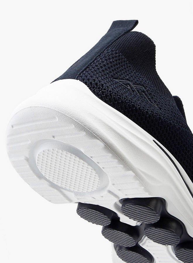 Oaklan by Shoexpress Textured Slip-On Sports Shoes with Pull Tab - Image 4