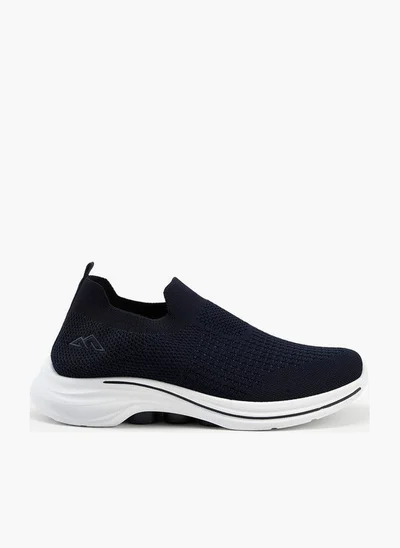 Oaklan by Shoexpress Textured Slip-On Sports Shoes with Pull Tab