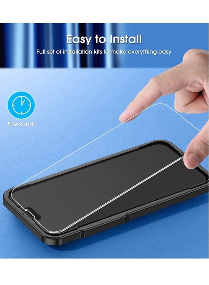 ELTRAZONE [5 in 1] Designed for iPhone 14 Pro Case, Never Yellow, Military Protection, with 2 Tempered Glass Screen Protector+2 Camera Lens Protector All-Round Protection Kit. - Image 4