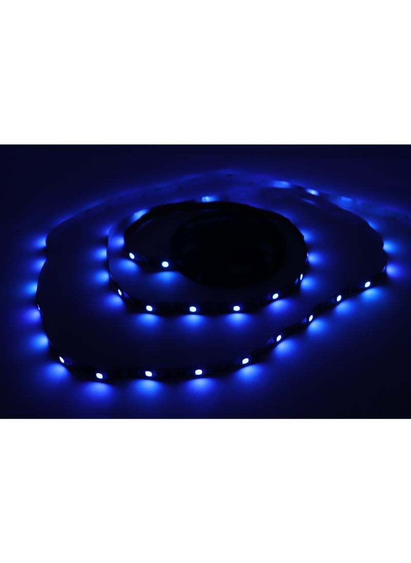 Teso - LED Sound Sync Strip Light 2M Multicolor with Remote Control, USB Powered, Ideal for TV Backlighting, Gaming Room, Bedroom, Indoor Decor and Desktop Computer Decoration - Image 1
