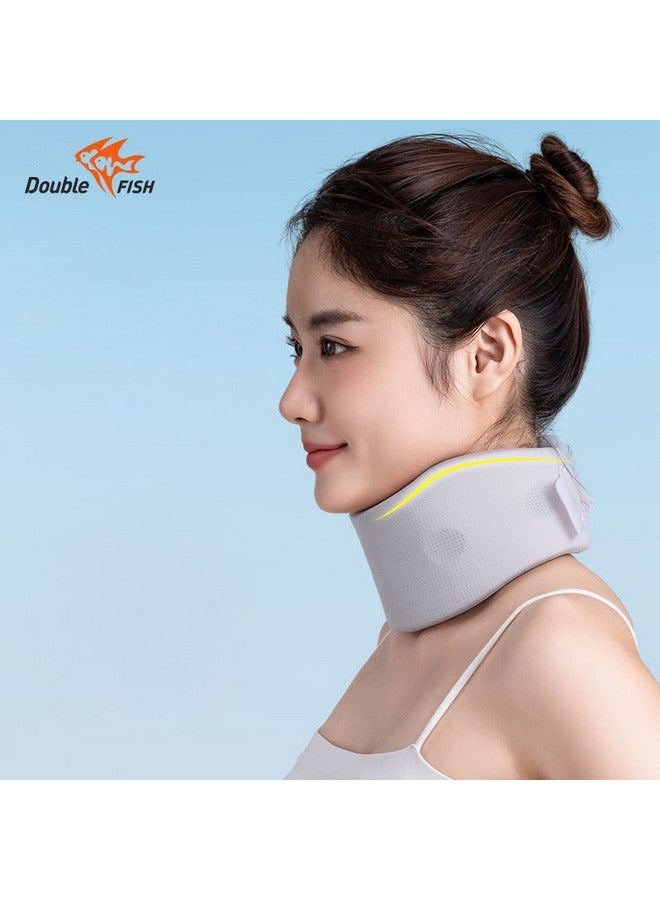 Double Fish Neck Brace, Neck Protector, Anti-bowing Cervical Vertebra Traction Corrector, Home Medical Forward Tilt Fixed Support Neck Device - Image 4