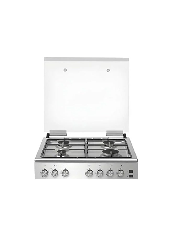 Simfer 4 Burners Gas Cooker, 60x60 cm, Full Safety, Timer, Self Ignition,  Turkish, Self-igniting Oven, Steel | F6402SGRIM-SMF01  - Image 2
