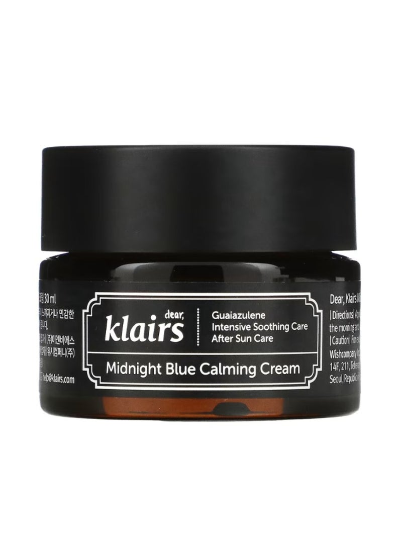 Klairs Klairs Midnight Blue Calming Cream 30ml  - Image 1