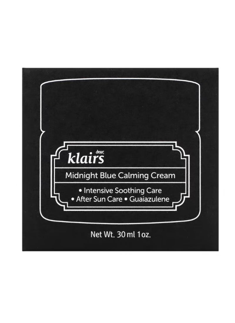 Klairs Klairs Midnight Blue Calming Cream 30ml  - Image 4