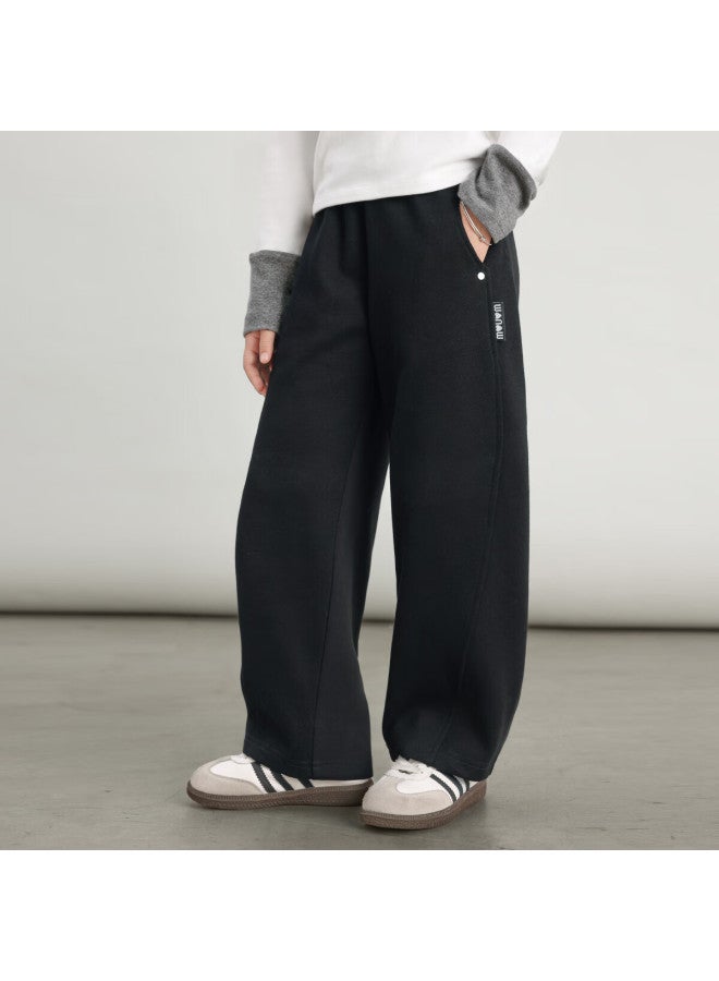 Luson Chen Dazhu Girls' Pants Spring And Autumn Thin Large Kids Sports Sweatpants Children's Casual Pants Stylish - Image 1