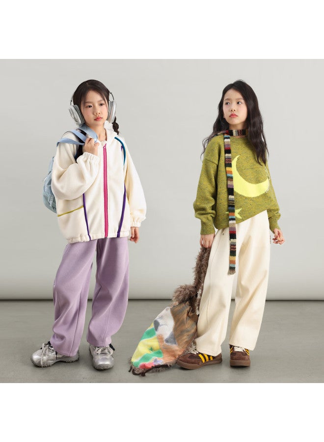 Luson Chen Dazhu Girls' Pants Spring And Autumn Thin Large Kids Sports Sweatpants Children's Casual Pants Stylish - Image 2