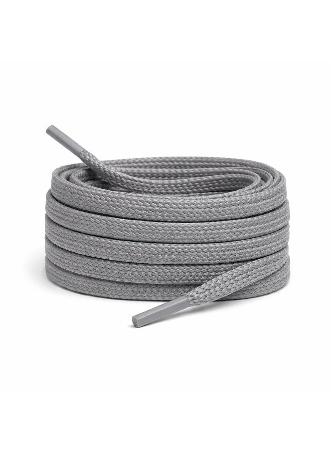 Flat cotton shoelaces for men's and women's boots and sneakers - Image 1