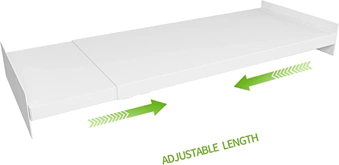 SOFRON Expandable Closet Shelves Organizers Adjustable Shelf for Cabinet Rack Storage Wardrobe Divider Shelving for Closets Pantry Cupboard Kitchen Large 1 Pack