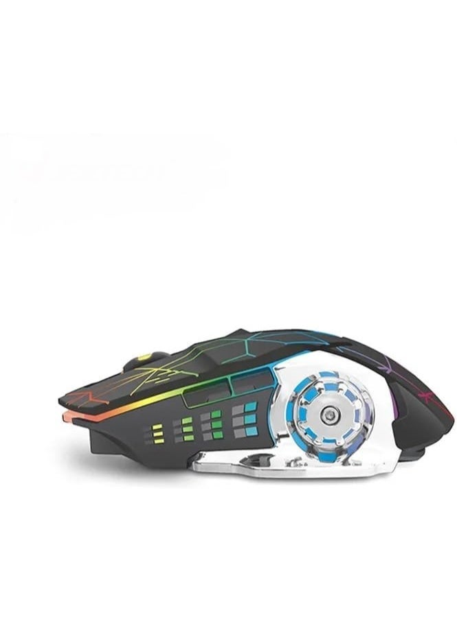 Wireless Gaming Mouse – LED Backlight – Scroll Wheel & Programmable Buttons – Ergonomic & High-Precision - Image 1