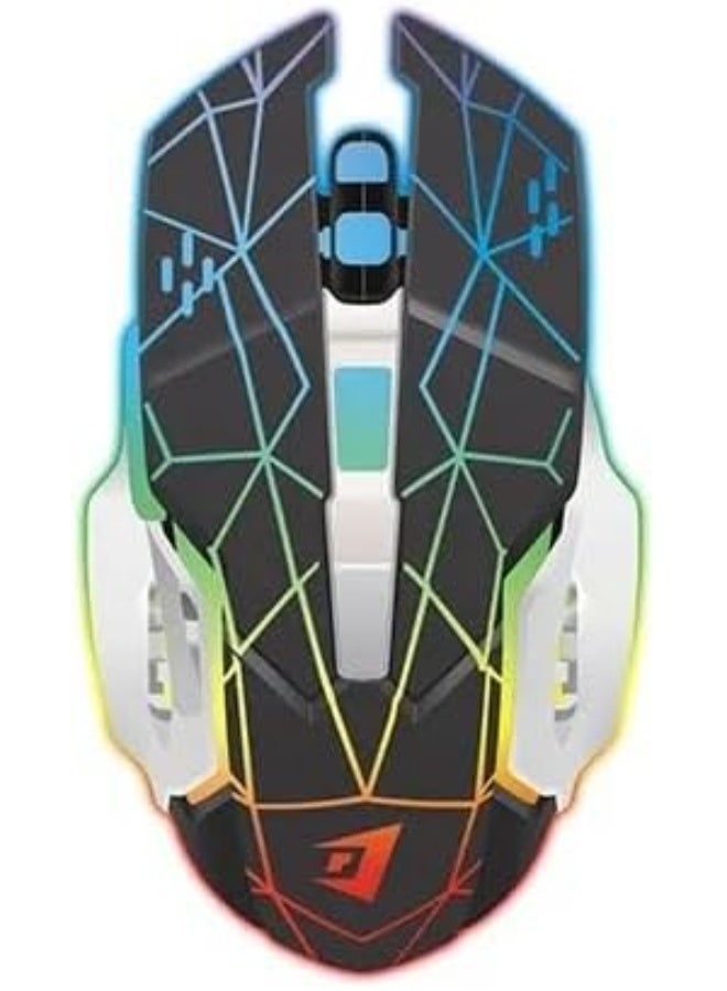 Wireless Gaming Mouse – LED Backlight – Scroll Wheel & Programmable Buttons – Ergonomic & High-Precision - Image 2