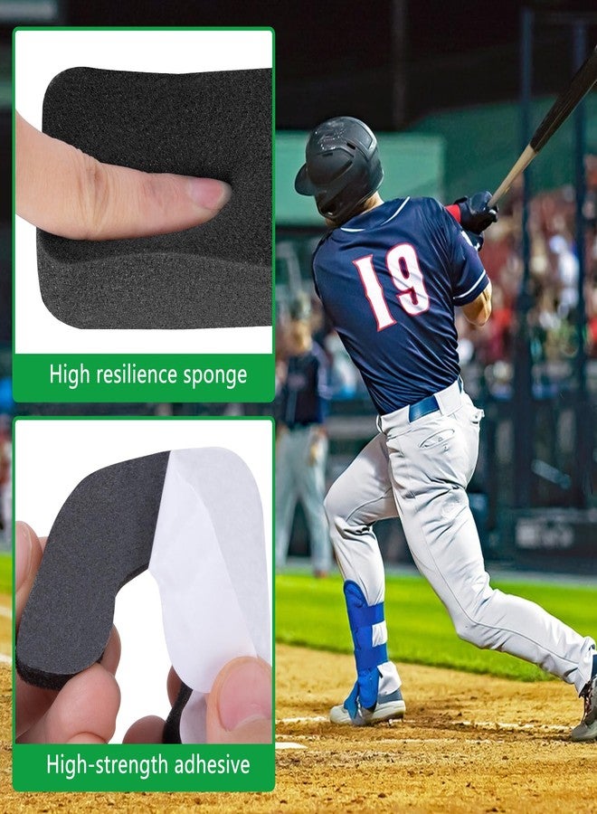 Shupakul 1 Set of Batting Helmet Padding, 0.79 Inch Thickened Universal Helmet Padding Fit Kit, Sport Helmets Pad Replacement for Catchers Baseball Softball Players - Image 3