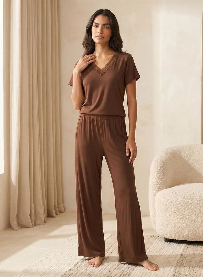 Splash FAV Intimates Pyjama Set Top & Trousers