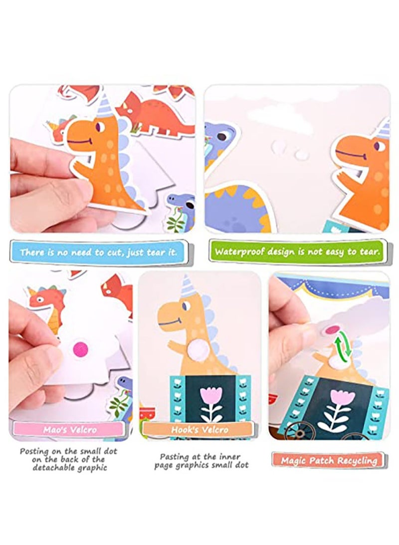 Montessori Toys for Toddlers,Dinosaur Toys for Kids 1-3,Toddler Preschool Learning Activities Busy Books for Kids Toys, Educational Toys for 1 2 3 Year Olds Boys Girls Gifts - Image 4