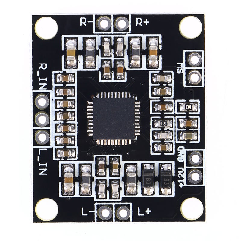 2pcs PAM8610 Dual 10W Amplifier Board Miniature Digital Two Channel Stereo Power Amplifier Board - Image 2