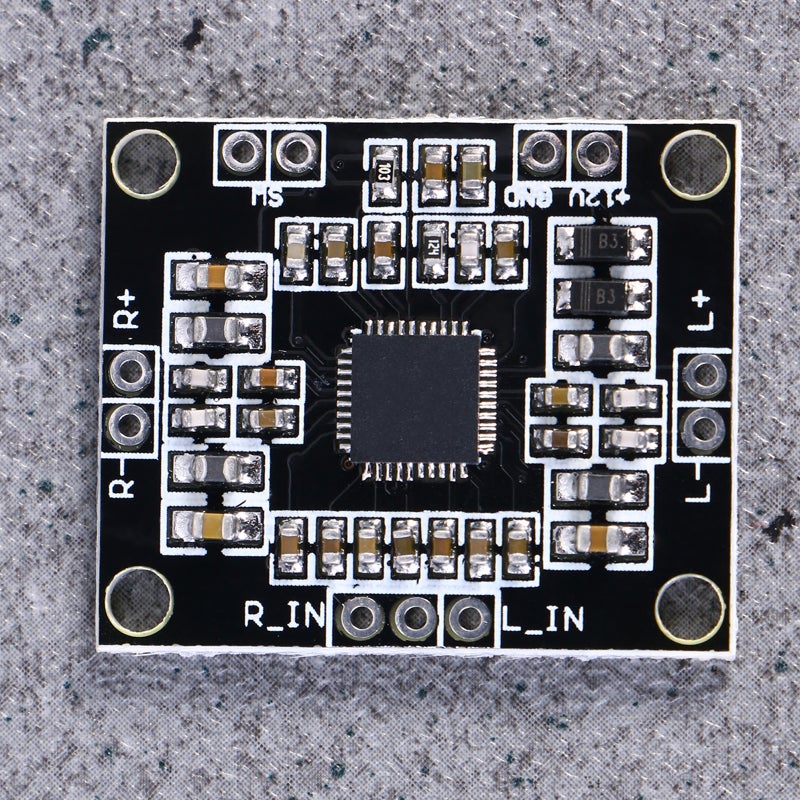 2pcs PAM8610 Dual 10W Amplifier Board Miniature Digital Two Channel Stereo Power Amplifier Board - Image 3