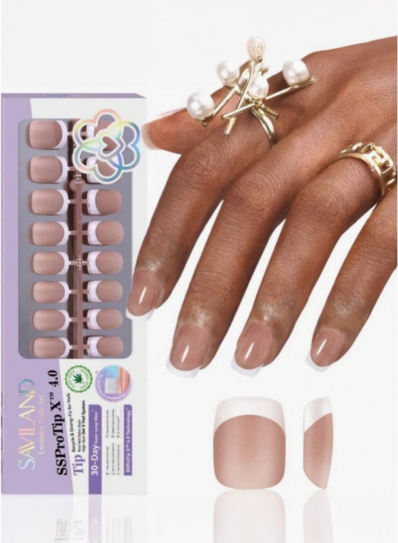 Saviland SSPORTIP XTM 4.0 Nail Extension Tips – Professional Salon-Grade Nail System (30-Day Super Long-Wear) - Image 1