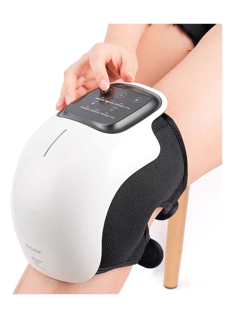 Generic Laser Knee Massager, Heating Physiotherapy Instrument Shoulder/Elbow/Knee Vibration Massage Rehabilitation Pain Relief  - Image 1