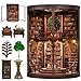 Sagiterra Book NookDIY Miniature Book Nook Kit for Adults and Teens3D Wooden Tiny House for Family and FriendsBookshelf Dollhouse Decor in HalloweenChristmas - Image 2