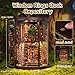 Sagiterra Book NookDIY Miniature Book Nook Kit for Adults and Teens3D Wooden Tiny House for Family and FriendsBookshelf Dollhouse Decor in HalloweenChristmas - Image 4